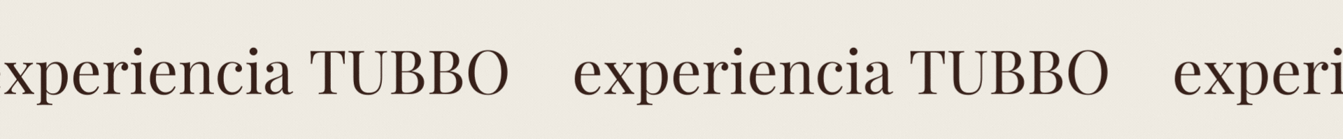 EXPERIENCIA TUBBO tubbo